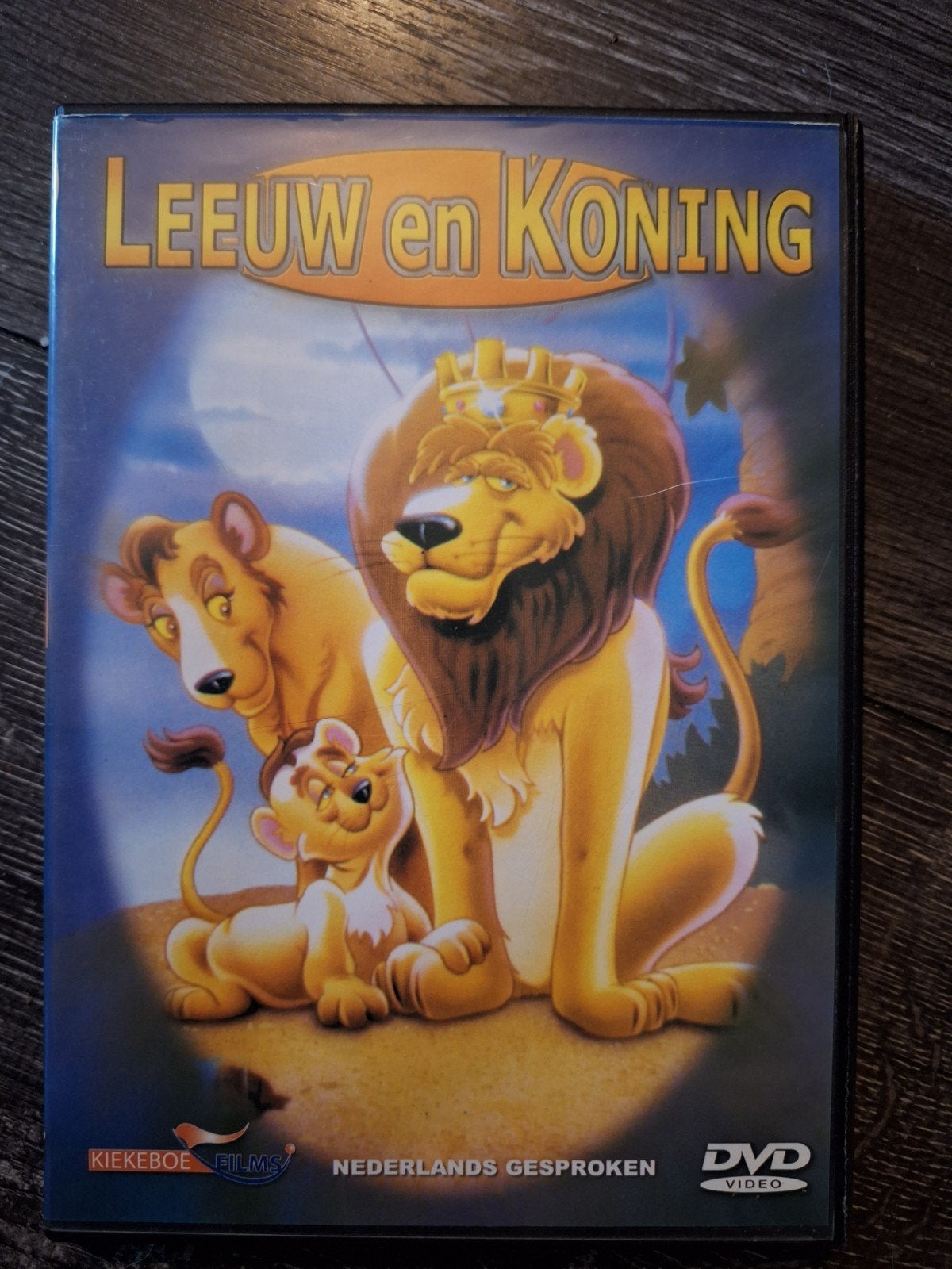 Leeuw en Koning DVD - Nederlands Gesproken, Gebruikt, Animatie, Alle leeftijden, Film