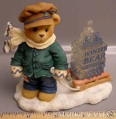 Cherished Teddies James, Ophalen of Verzenden, Zo goed als nieuw, Beeldje, Cherished Teddies