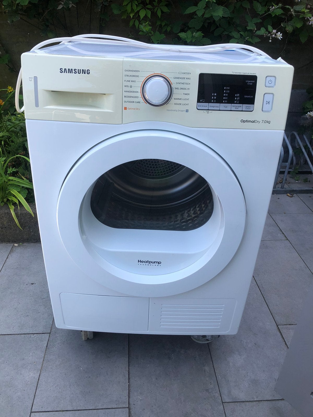 Wasdroger Samsung, Witgoed en Apparatuur, Wasdrogers, Ophalen, 6 tot 8 kg, Gebruikt, 85 tot 90 cm