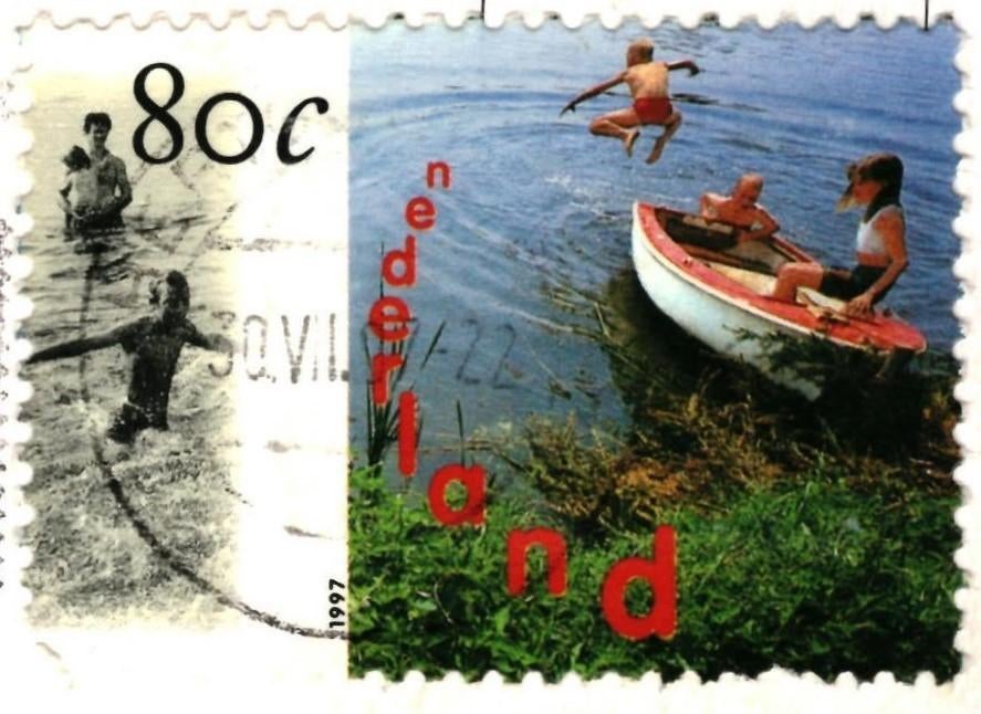 993255 Roermond 80+ Limburg Stadhuis Gelopen met postzege, Ophalen of Verzenden, 1980 tot heden, Gelopen, Limburg