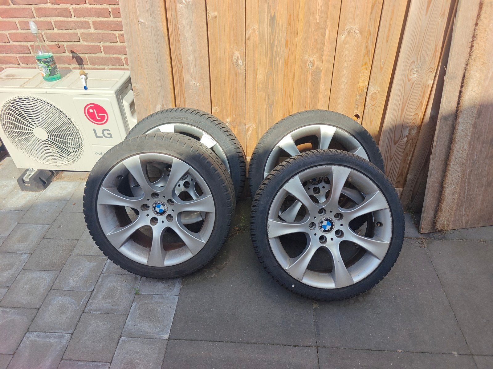 Velgen BMW 5 Serie E61, Auto-onderdelen, Banden en Velgen, Ophalen, Gebruikt, Banden en Velgen, 17 inch