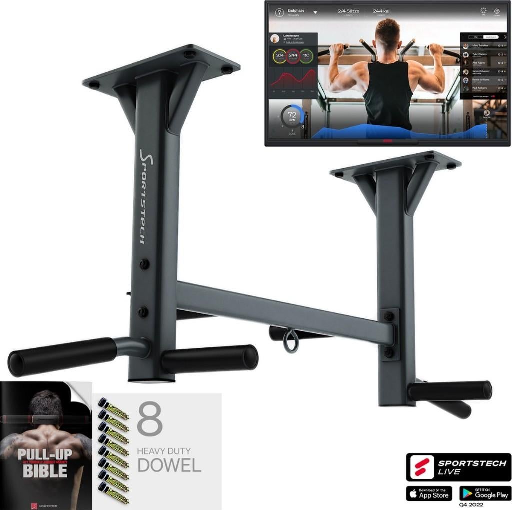Plafondoptrekstang, Sport en Fitness, Fitnessmaterialen, Ophalen, Zo goed als nieuw, Benen, Oprekstang