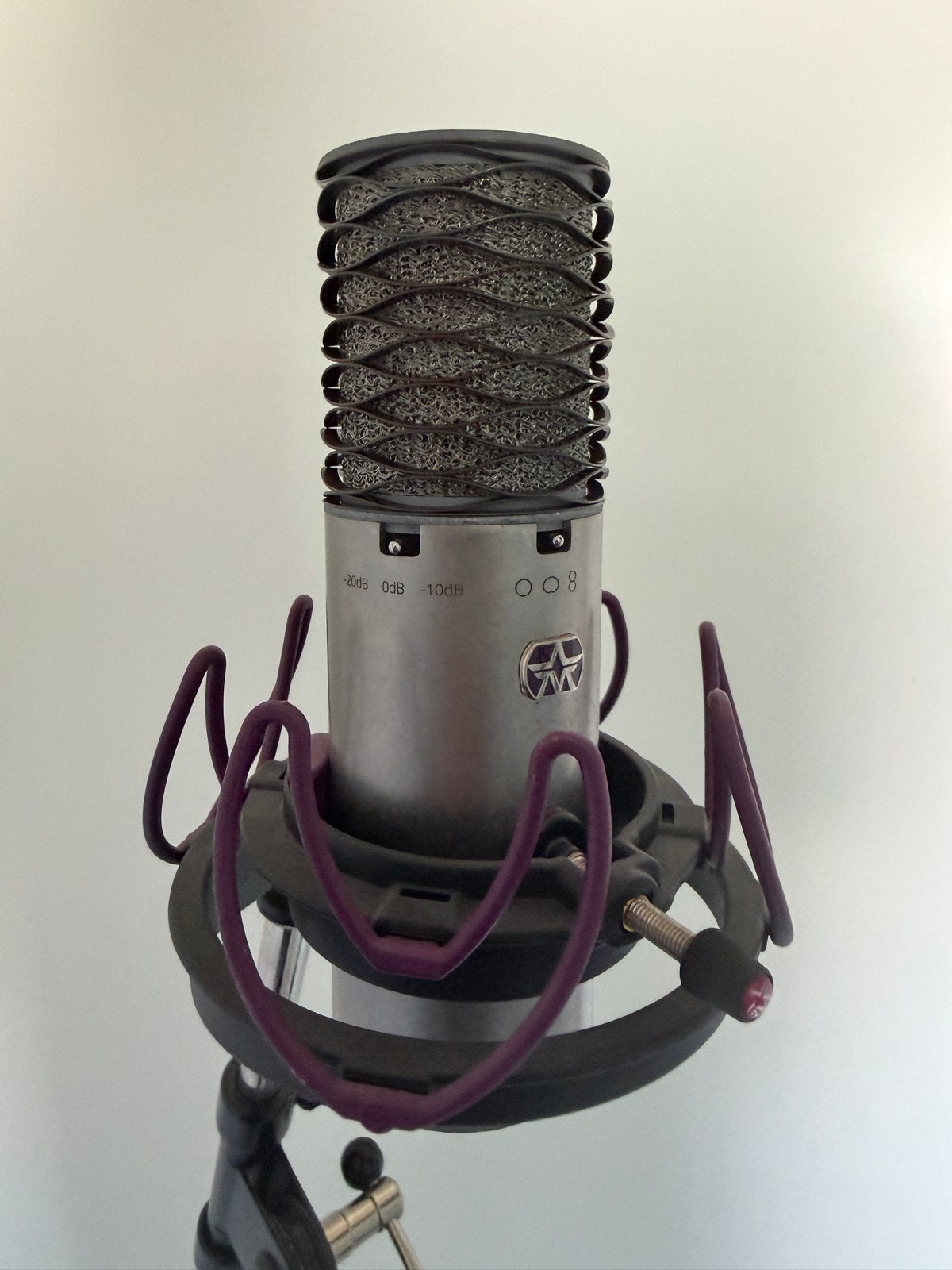 Aston Spirit grootmembraan studiomicrofoon met shockmount, Ophalen of Verzenden, Zo goed als nieuw, Studiomicrofoon
