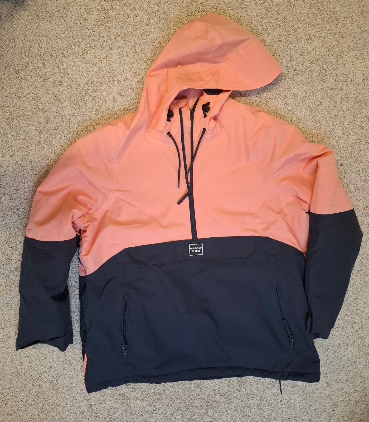 Nieuw Crivit Skijack L - Abrikoos/Rose & Donkerblauw, Kleding | Dames, Maat 42/44 (L), Nieuw, Ophalen of Verzenden, Crivit