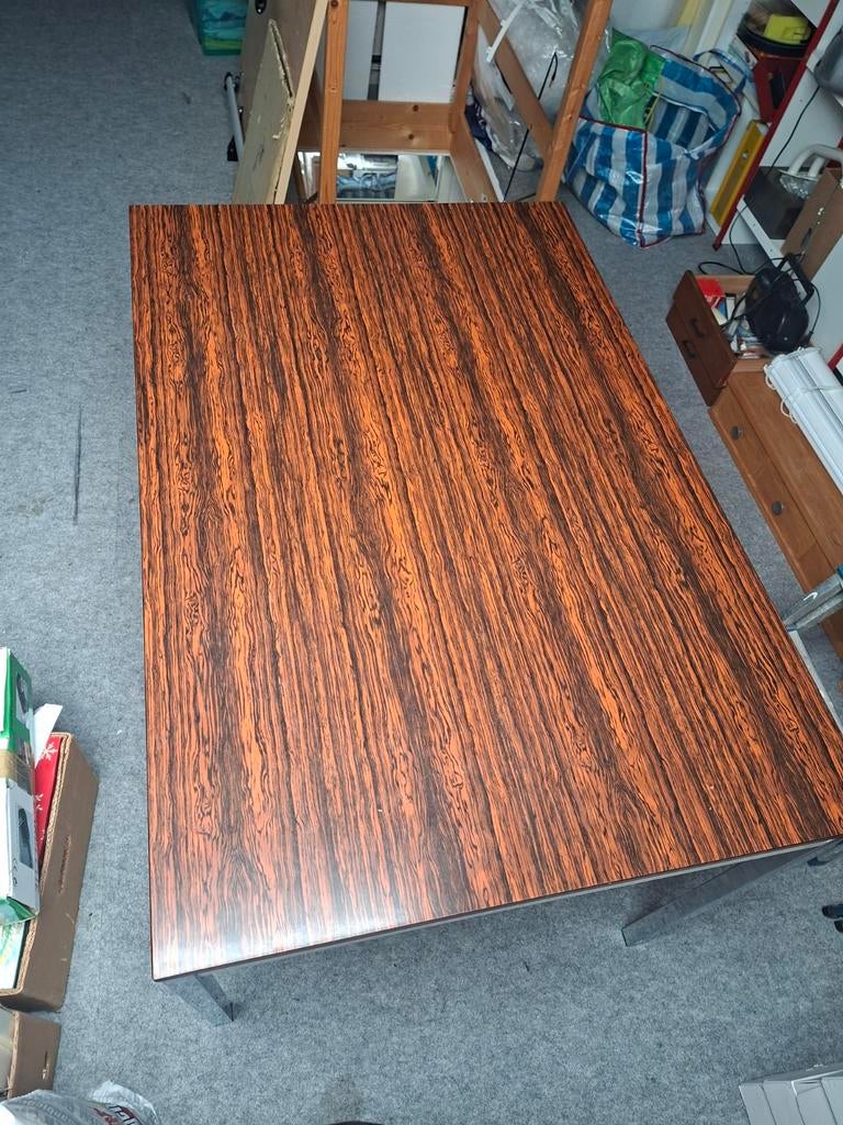 Uitschuifbare eettafel met Pallissander design, Huis en Inrichting, Tafels | Eettafels, Ophalen, 100 tot 150 cm, 50 tot 100 cm