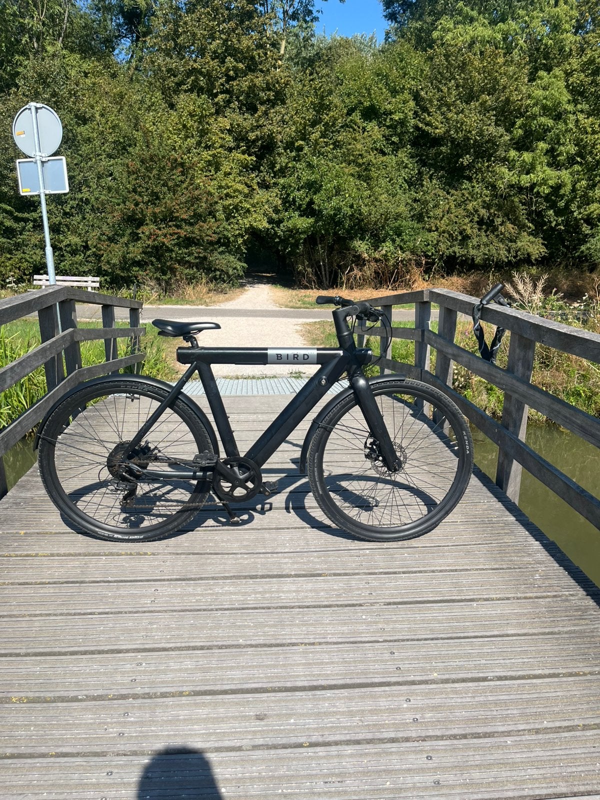 Bird Bike elektrische fiets – mat zwart, Overige merken, Versnellingen, Ophalen of Verzenden, Zo goed als nieuw