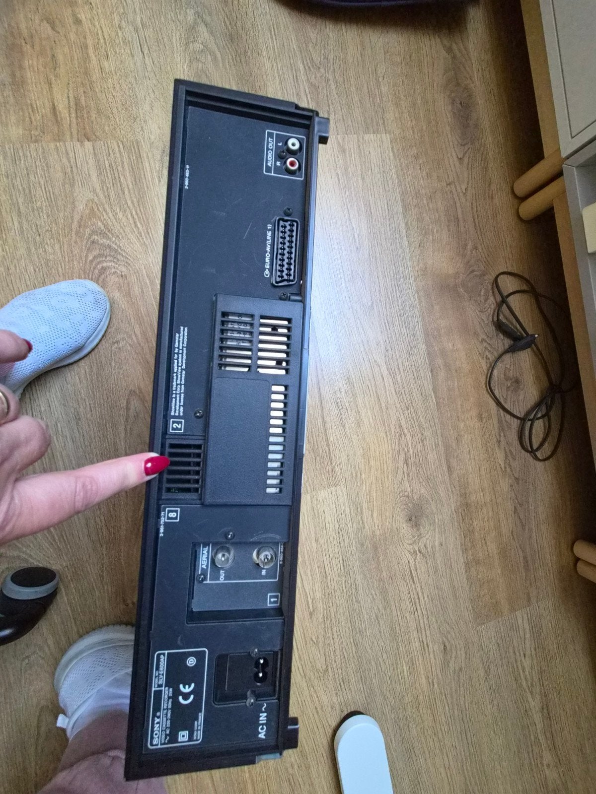 Sony SLV-SE600 VHS-speler - Hi-Fi Stereo, Ophalen of Verzenden, Gebruikt, VHS-speler of -recorder