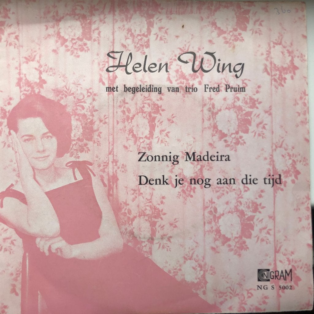 1960	Helen Wing             	Zonnig Madeira, Fotohoes, 7 inch, Ophalen of Verzenden, Zo goed als nieuw