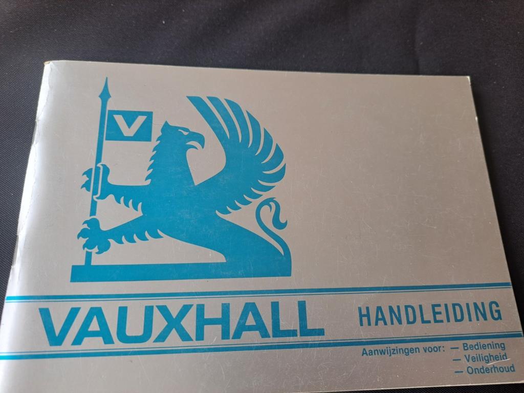 Vauxhall handleiding, Ophalen of Verzenden