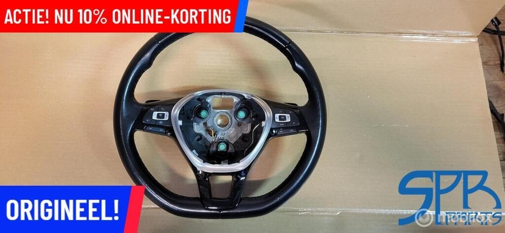 Vw TIGUAN 5NN ALLSPACE LEDER STUUR F1 ACC VIEW MF VERWARMD, Gebruikt, Volkswagen, Ophalen of Verzenden, Volkswagen