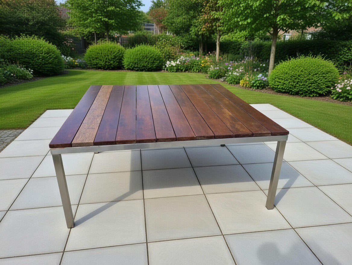 Manutti Tuinset Loungeset, Tuin en Terras, Ophalen, Zo goed als nieuw, Teakhout, Stoel