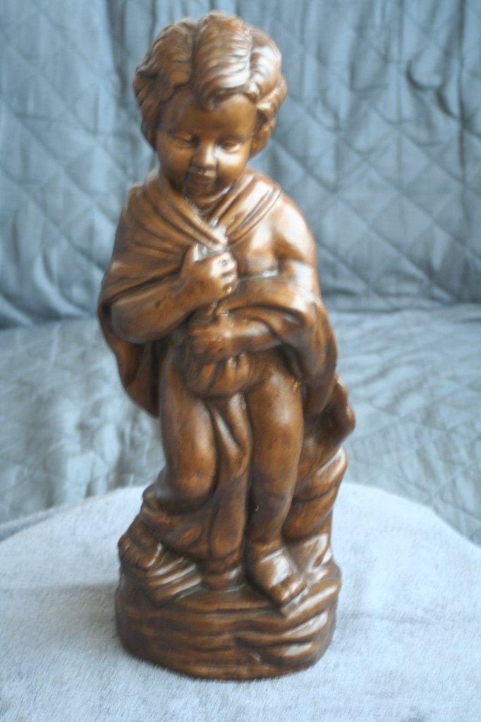 Mooie Beeld, Antiek en Kunst, Groep mensen, Ophalen of Verzenden, 20 - 50 cm, Steen of Keramiek