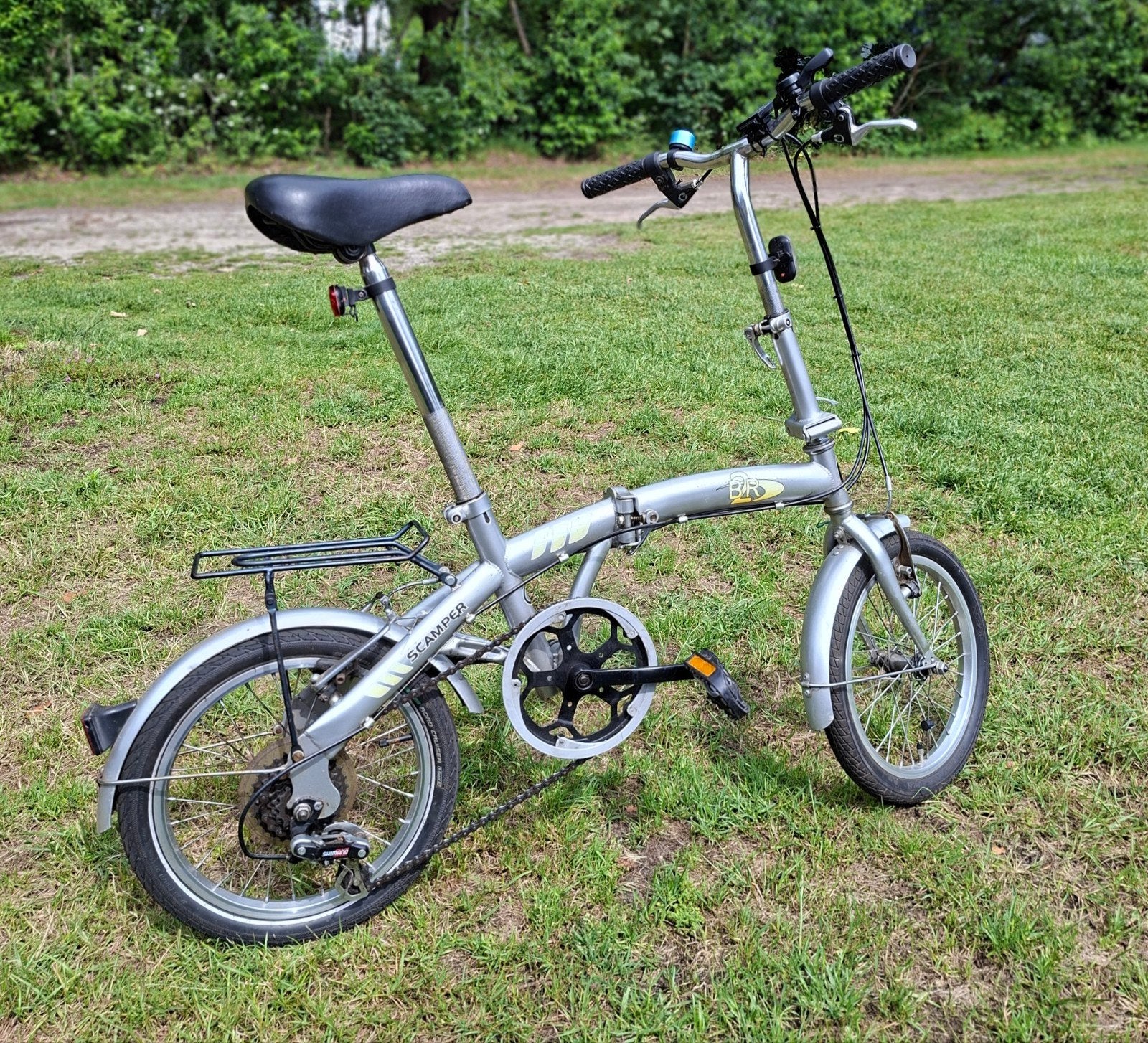 Zeer mooie vouwfiets met 6 versnellingen, Fietsen en Brommers, Fietsen | Vouwfietsen, 20 inch of meer, Velgrem, Versnellingen