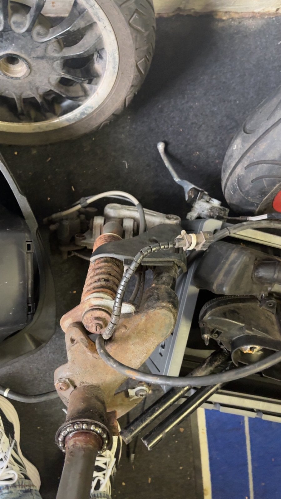 Vespa primavera/sprint voorvork, Ophalen of Verzenden, Zo goed als nieuw, Overige typen