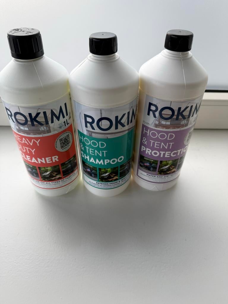 Rokimi Bootkap & Zonwering Onderhoud Set - Heavy Duty, Watersport en Boten, Accessoires en Onderhoud, Ophalen of Verzenden, Nieuw