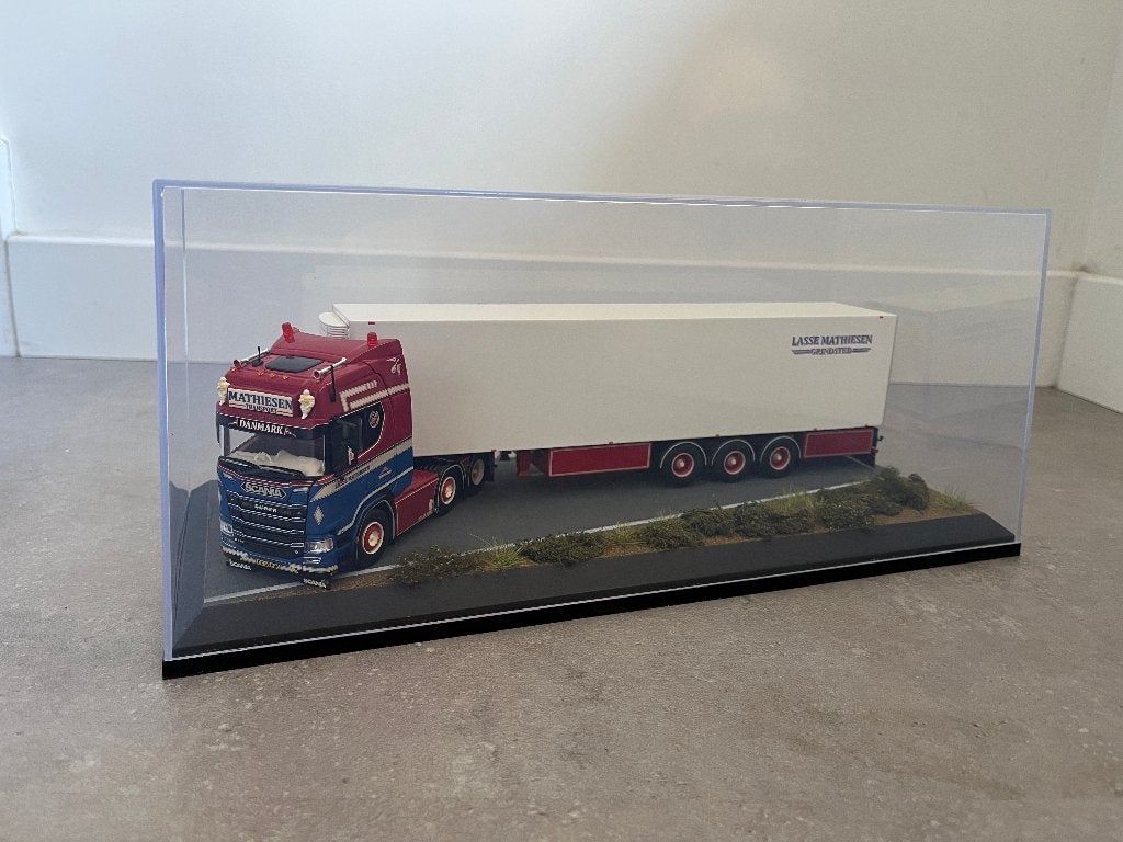 Tekno Scania Lasse Mathiesen Denemarken, Hobby en Vrije tijd, Modelauto's | 1:50, Ophalen of Verzenden, Nieuw, Bus of Vrachtwagen