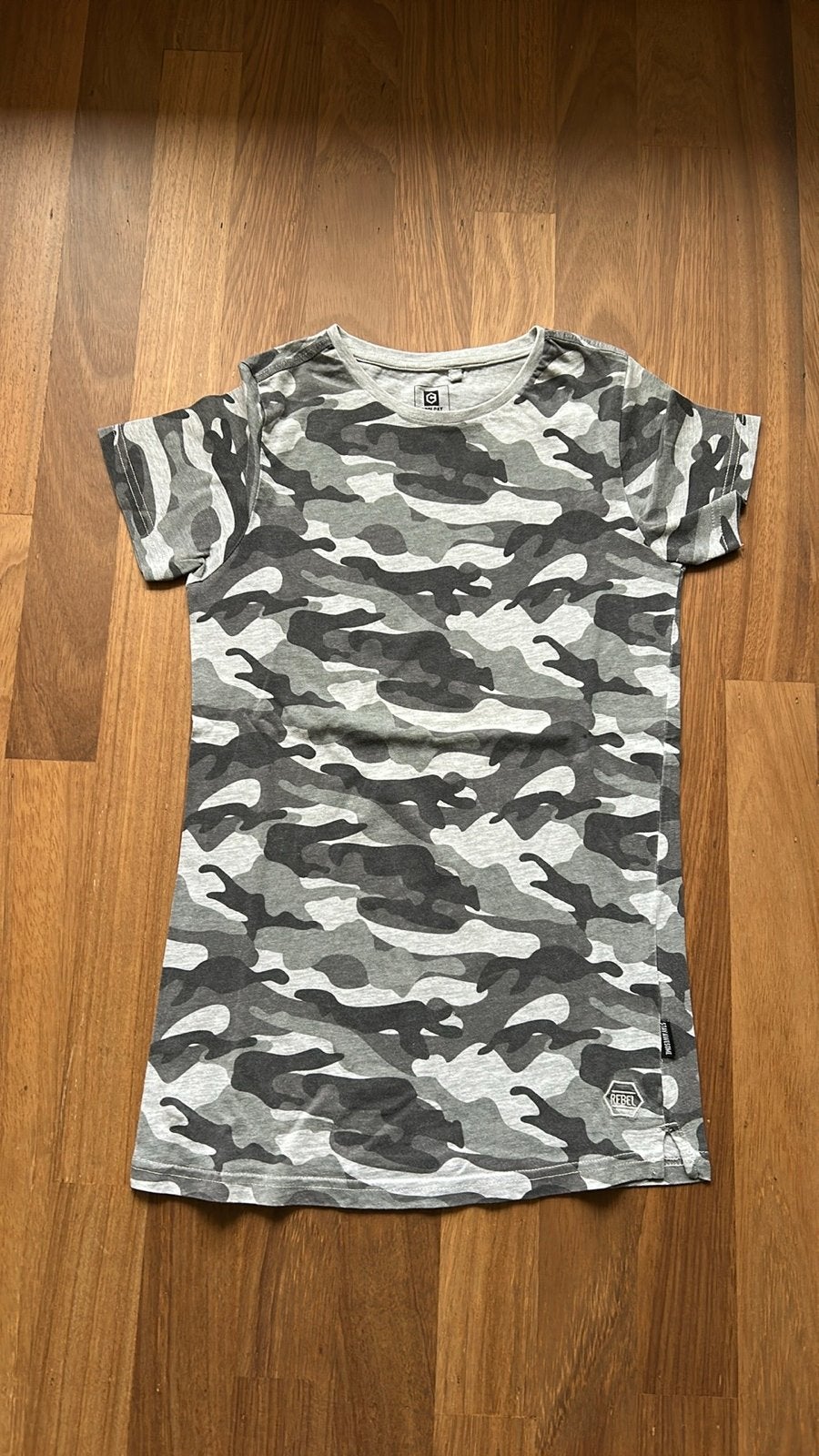 Cool Cat T-shirt camouflage jongens maat 146-152, Gebruikt, Coolcat, Ophalen of Verzenden, Shirt of Longsleeve