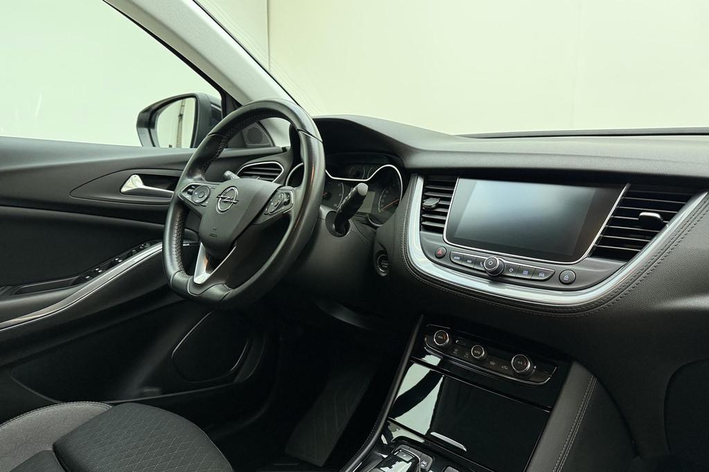 Opel Grandland X 1.6 Turbo 300pk Hybrid4 Elegance | Navigati, Auto's, Opel, Automaat, 4 cilinders, Leder en Stof, Wit