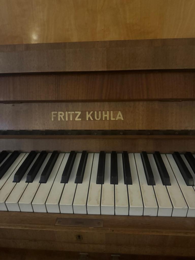 Piano, Muziek en Instrumenten, Ophalen, Gebruikt, Bruin, Piano
