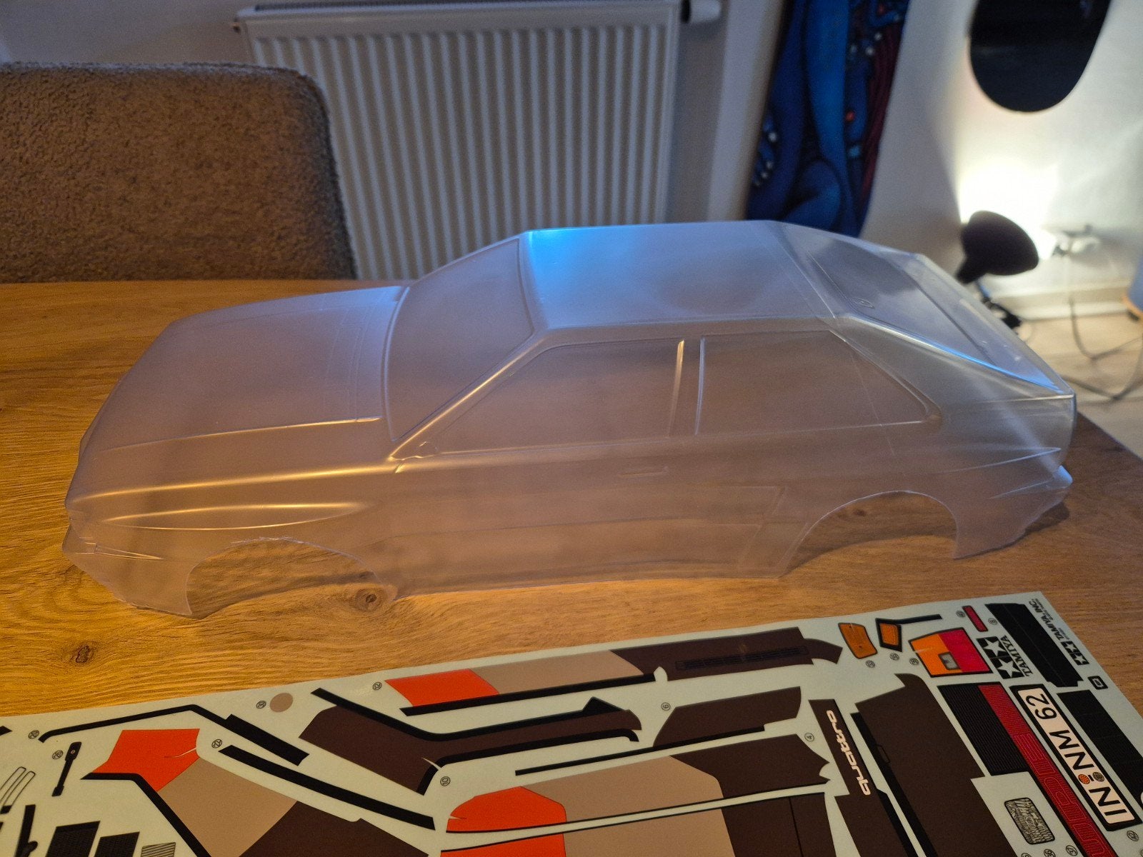 Tamiya Audi quattro Rallye A2 body. 1:10, Nieuw, Schaal 1:10, Auto onroad, Overige typen