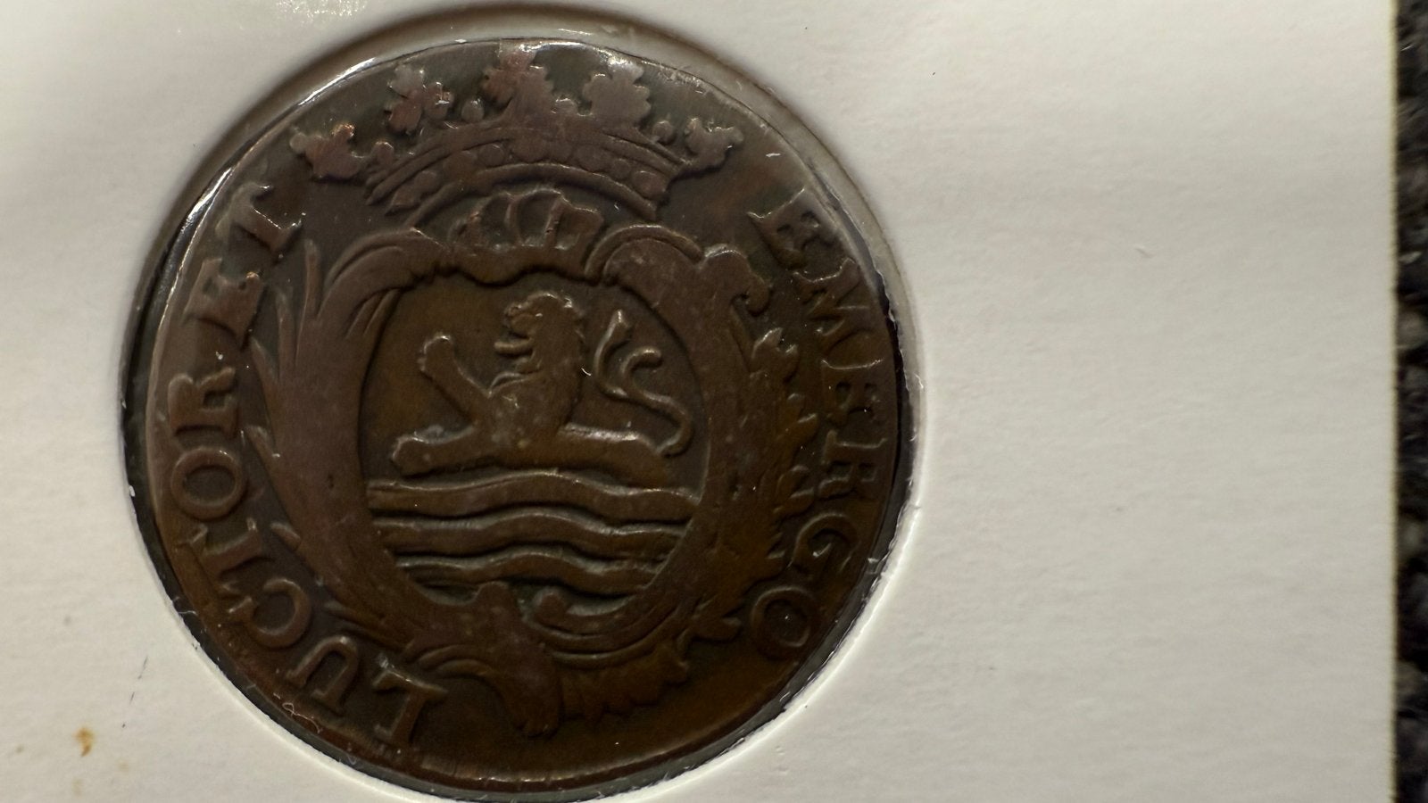 Zeldzame Zeeuwse Munt 1769 - Zeelandia, Ophalen of Verzenden, Vóór koninkrijk, Overige waardes, Losse munt
