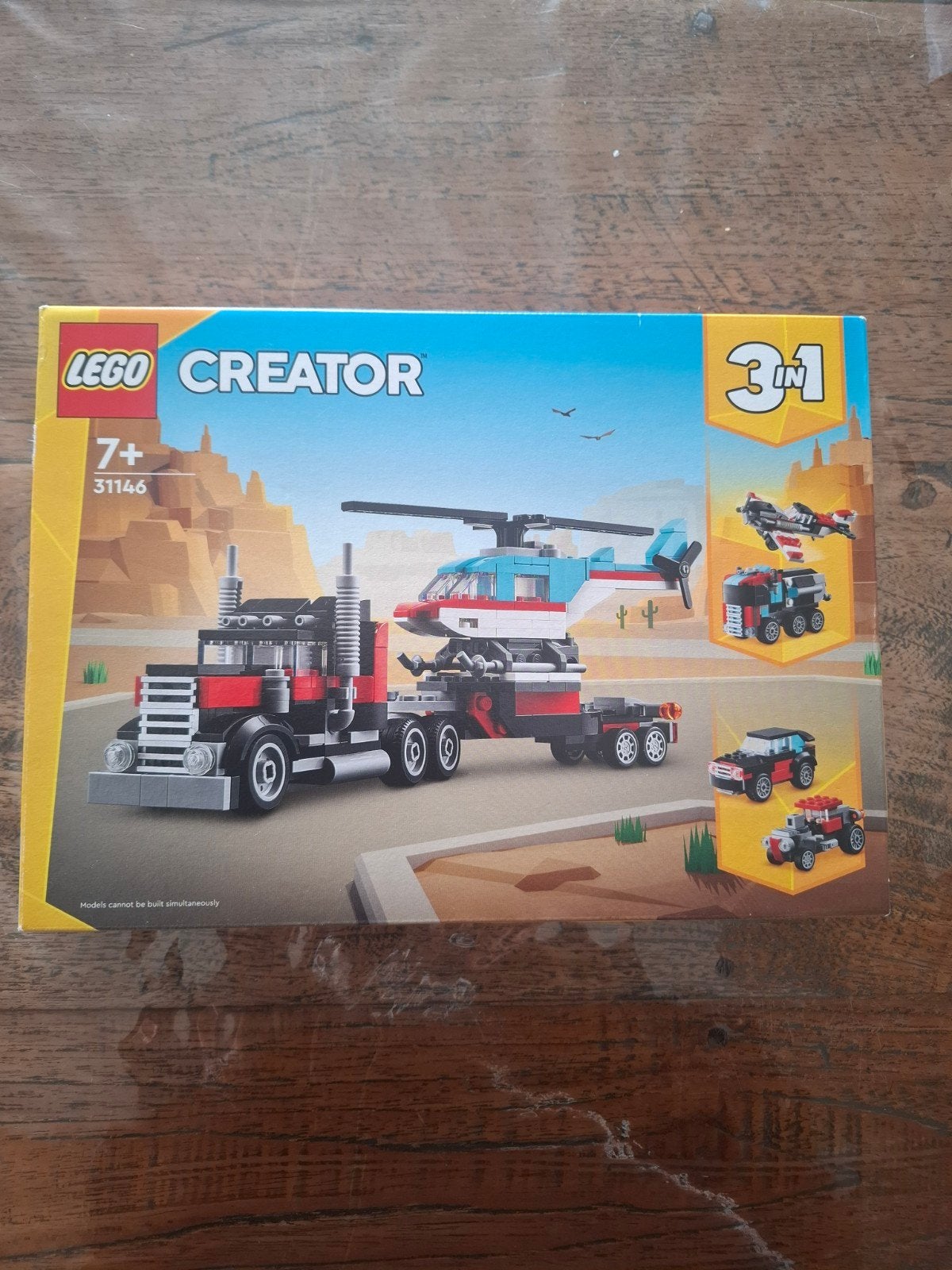 LEGO Creator 31146 Vliegtuig en Vrachtwagen 3-in-1, Lego, Inclusief instructies, Ophalen of Verzenden, Zo goed als nieuw