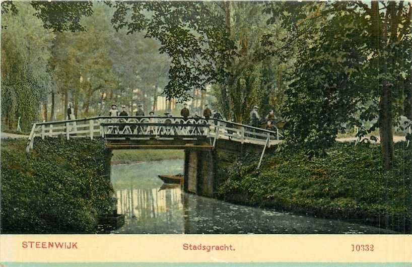 380-802-009 Steenwijk Stadsgracht, Verzenden, Voor 1920, Overijssel