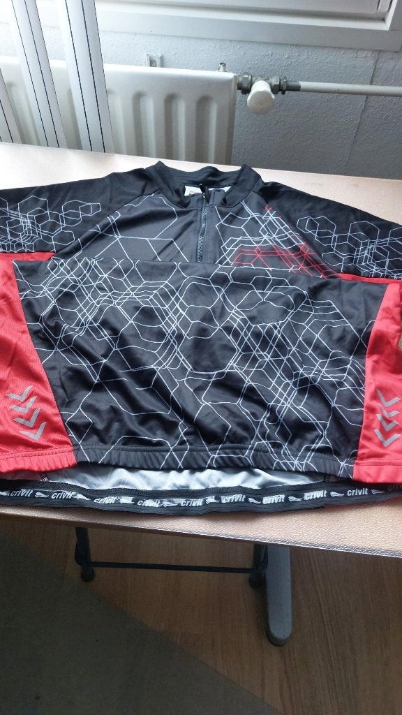 fietsshirt maat 52/54, Fietsen en Brommers, Fietsaccessoires | Fietskleding, Heren, Ophalen of Verzenden, Zo goed als nieuw, Crivit