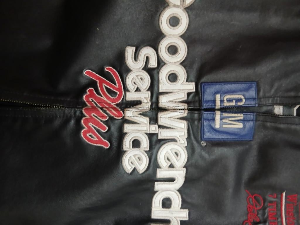 Uit Amerika stoere leren jas, Kleding | Heren, Jassen | Winter, Ophalen of Verzenden, Zo goed als nieuw, Maat 56/58 (XL), Bruin
