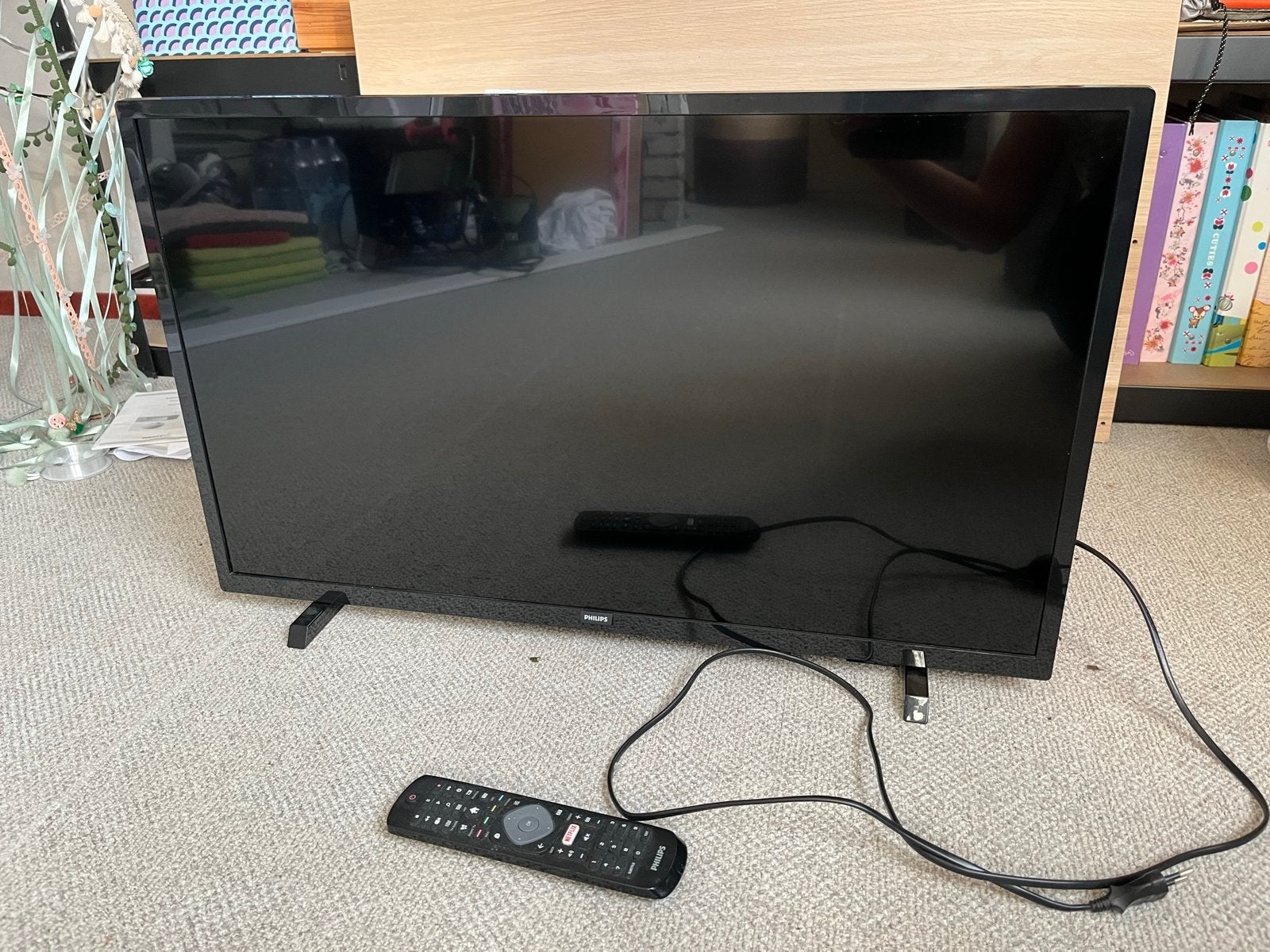 Philips 32 inch HD Ready LED TV met afstandsbediening, Ophalen, Philips, 50 Hz, HD Ready (720p)