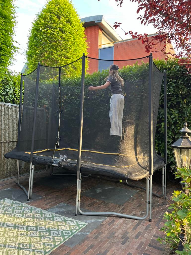 Magic Jump Trampoline met Veiligheidsnet, Ophalen, Gebruikt