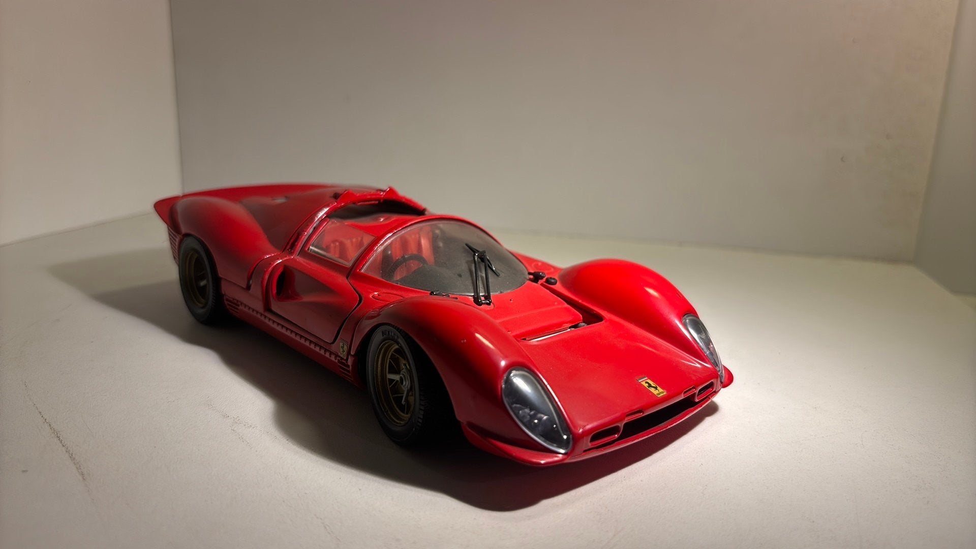 Ferrari 330 p4 jouef evolution 1.18, Overige merken, Ophalen of Verzenden, A, A