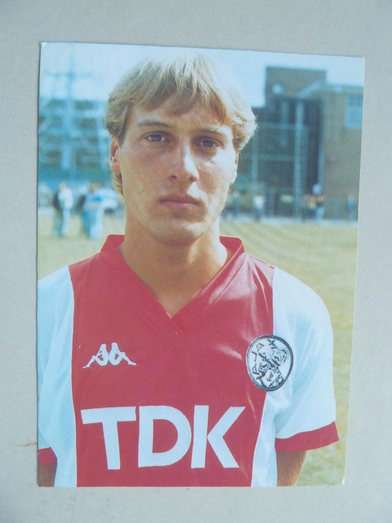 Spelerskaart. Johnny.v.t.Schip. Ajax. 1985/1986, Verzamelen, Ophalen of Verzenden, Zo goed als nieuw, Ajax, Spelerskaart