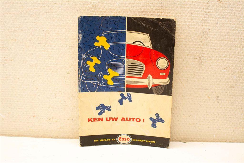 Esso Auto boekje Ken Uw Auto 38884, Boeken, Ophalen of Verzenden, Gelezen, Algemeen