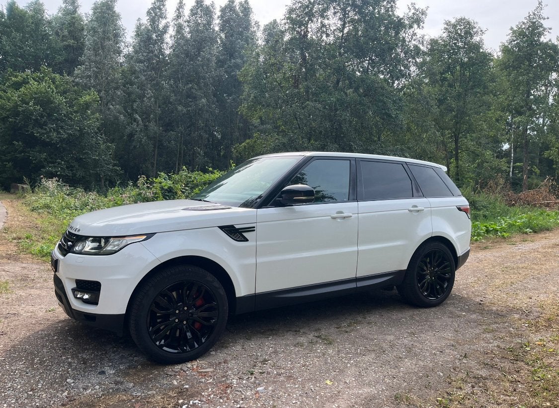 Range Rover Sport 306pk Nieuw motor|Nieuwstaat|Meridian|Pano, Auto's, Automaat, Euro 5, Zwart, Wit