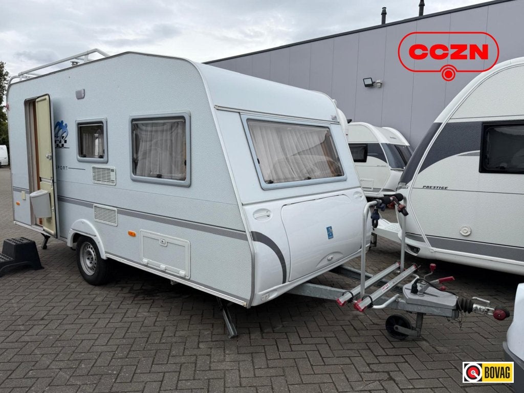 Knaus Sport 420 D, Schokbreker, Bedrijf, Treinzit, 4 tot 5 meter
