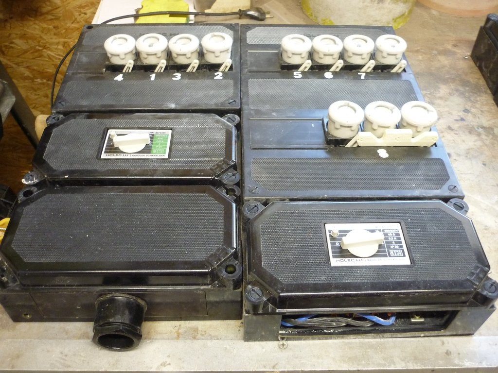 8 groepenkast + 1 krachtgroep, zekeringenkast, Ophalen of Verzenden, Gebruikt, Overige typen