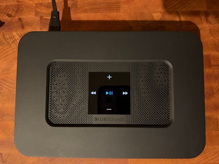 Bluesound Node 2i Hi-Res Streamer (Zwart) – Topstaat, Audio, Tv en Foto, Mediaspelers, Ophalen of Verzenden, Zo goed als nieuw