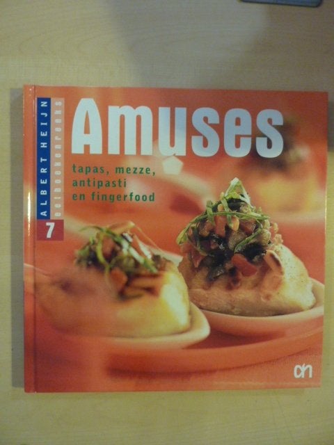 AH eetboekenreeks - Amuses, Boeken, Kookboeken, Verzenden, Zo goed als nieuw
