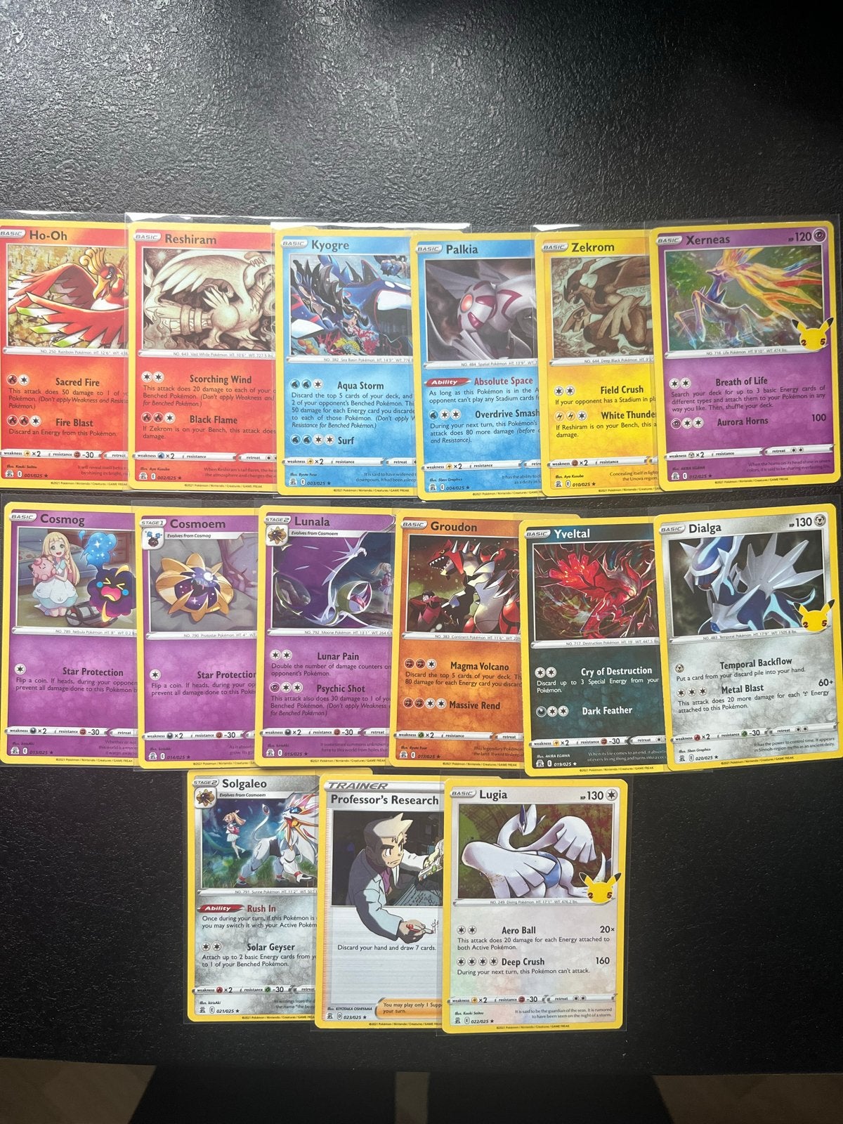 15 Pokémon Celebrations kaarten, Hobby en Vrije tijd, Verzamelkaartspellen | Pokémon, Ophalen of Verzenden, Zo goed als nieuw