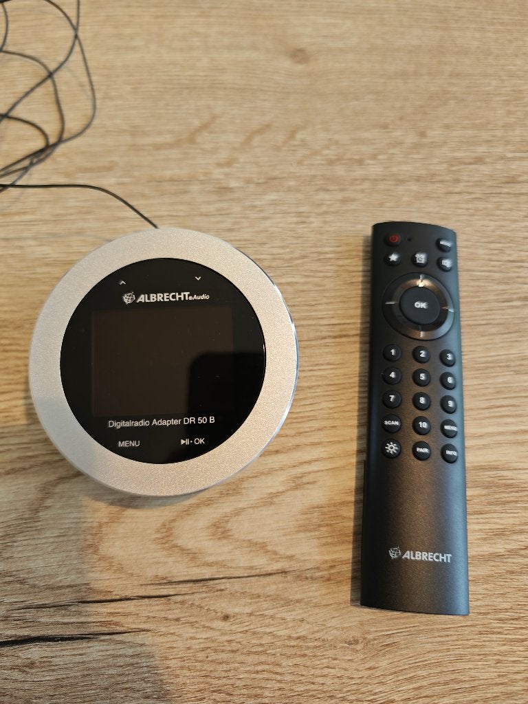 Albrecht DR 50 B Internetradio Adapter / DAB+ Ontvanger, Audio, Tv en Foto, Ophalen of Verzenden, Zo goed als nieuw, Radio