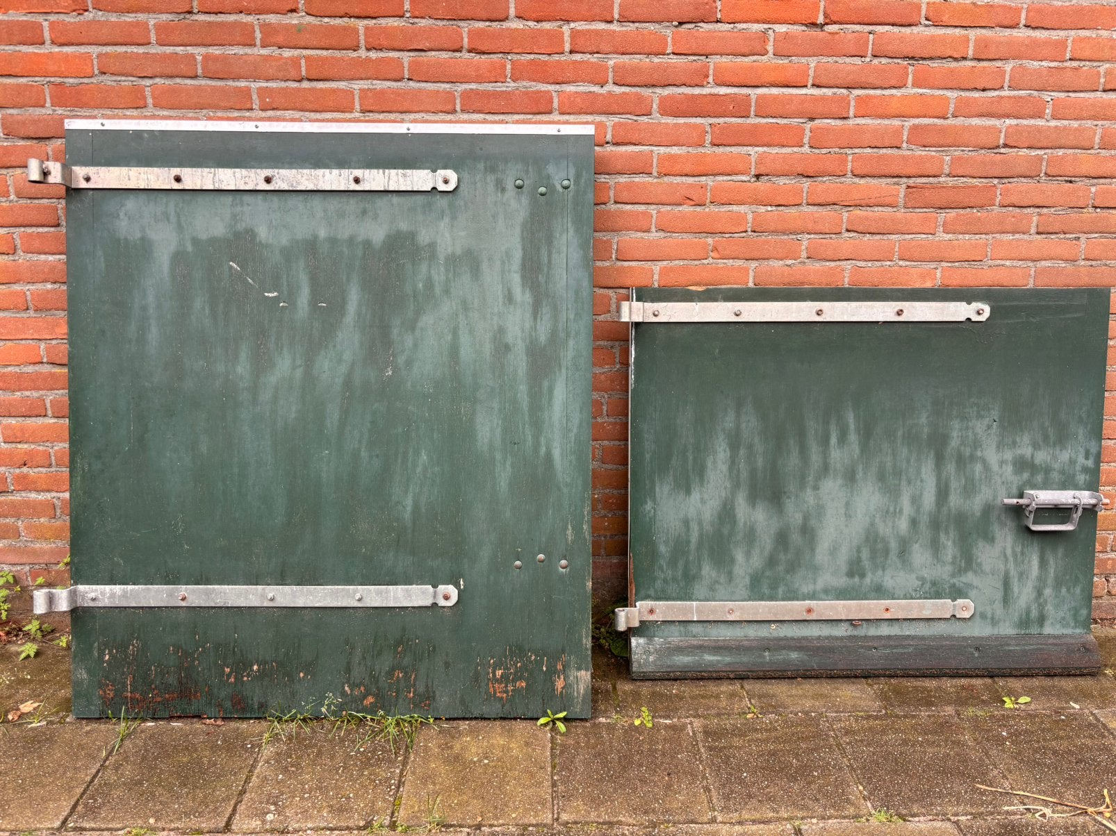 Staldeur, Ophalen, Gebruikt, Buitendeur, 200 tot 215 cm