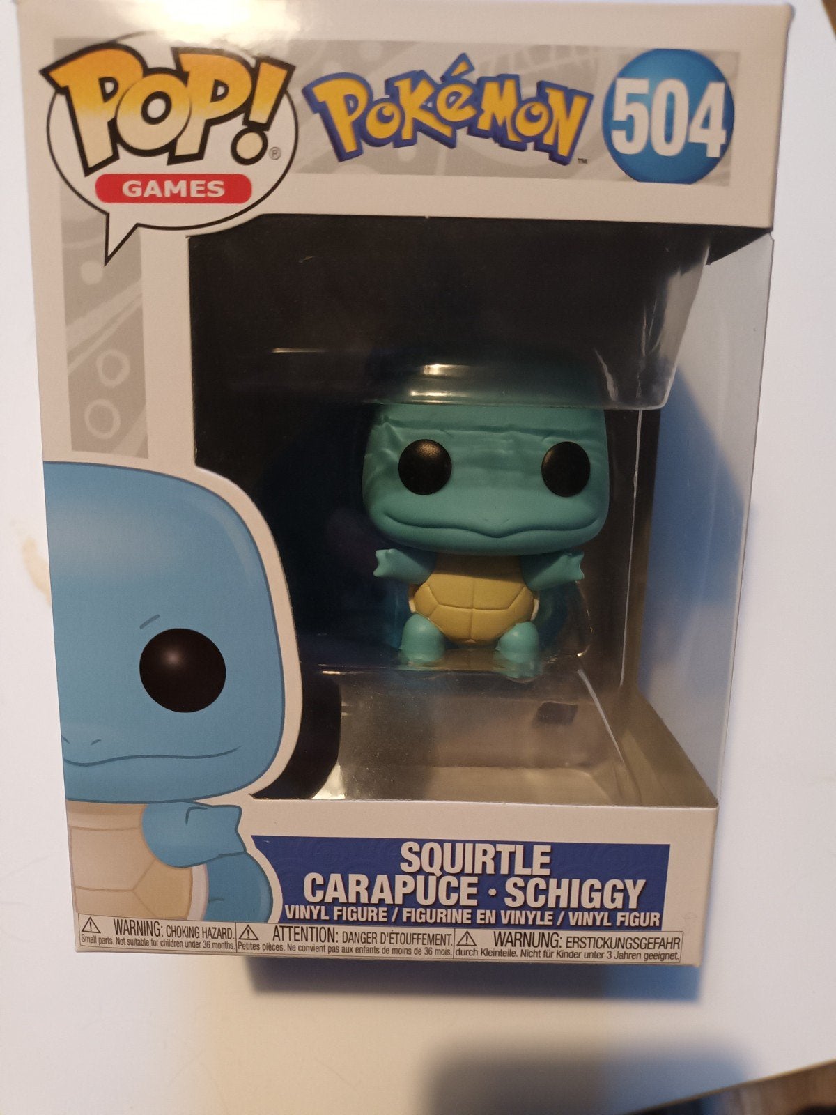 Funko Pop! Pokémon Squirtle #504, Ophalen of Verzenden, Nieuw