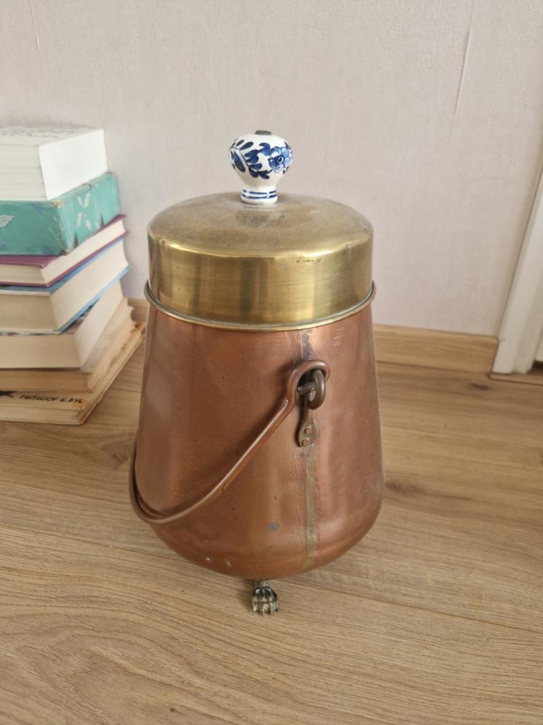 Koperen pot, Antiek en Kunst, Antiek | Koper en Brons, Ophalen