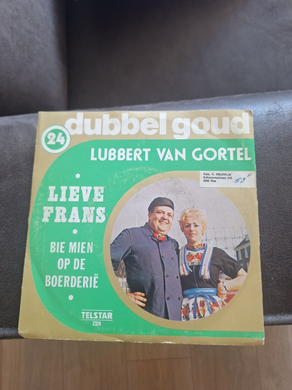 Lubbert van gortel lieve frans dubbel hit, Ophalen of Verzenden, Zo goed als nieuw, Overige formaten, Levenslied of Smartlap