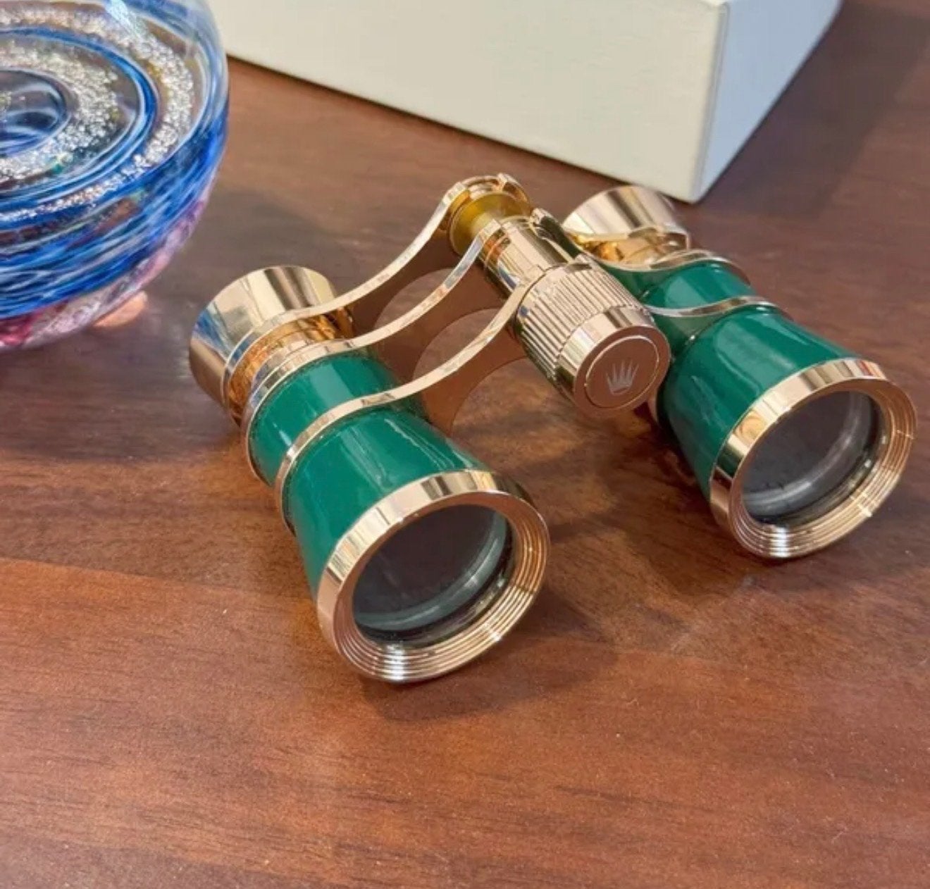 Foto 2 van Rolex verrekijker Groen & Goud