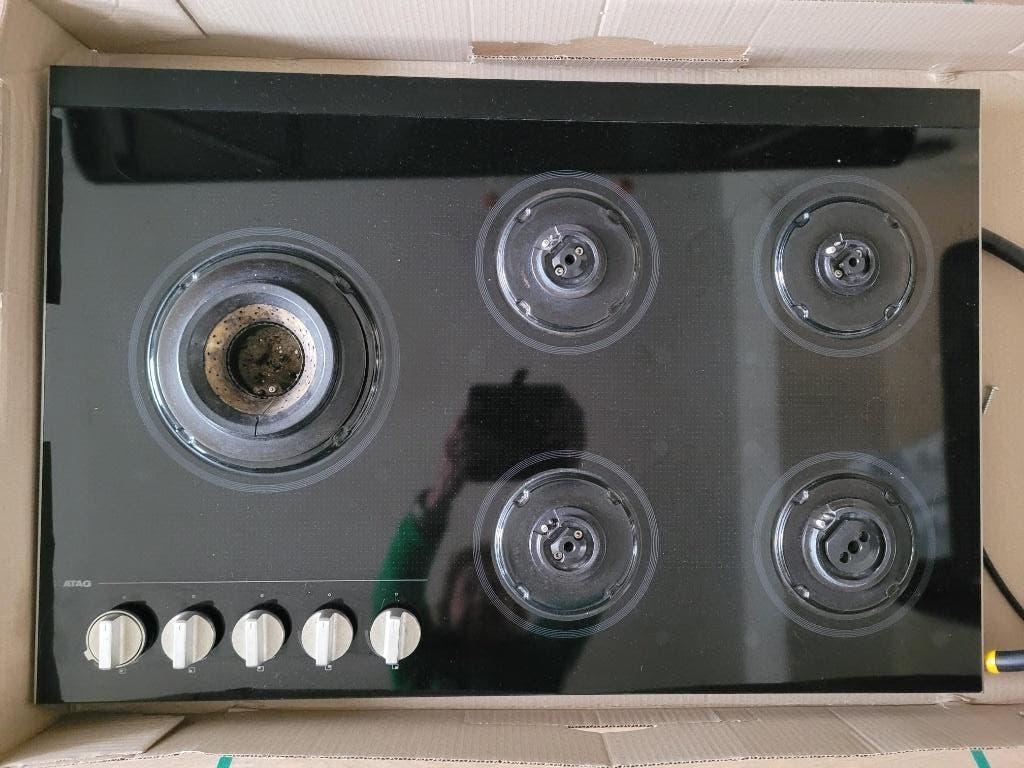 ATAG Gaskookplaat met wokbrander, Ophalen, Gebruikt, Inbouw, Gas