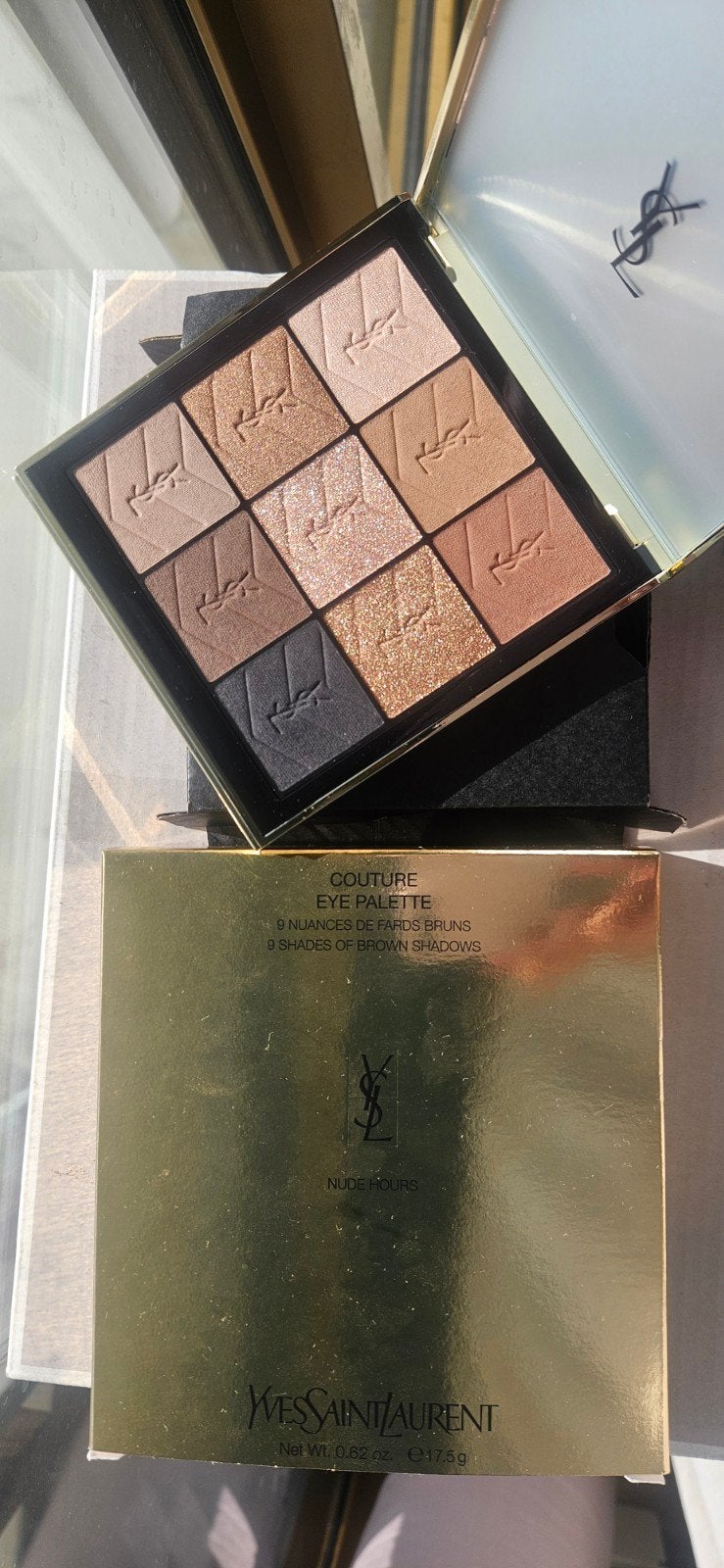 Yves Saint Laurent Nude Hours Oogschaduwpalet, Ogen, Bruin, Verzenden, Nieuw