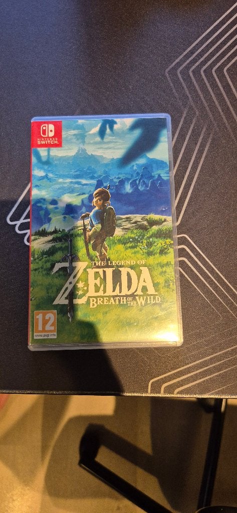 Zelda breath of the wild aangeboden voor nintendo switch, 1 speler, Eén computer, Zo goed als nieuw, Vanaf 12 jaar