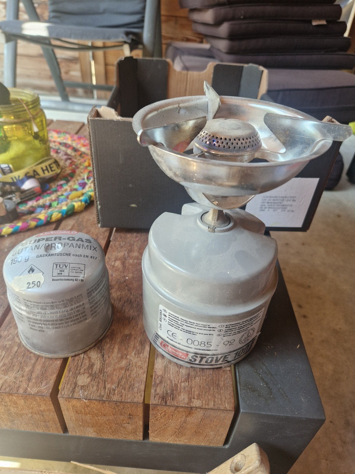 Coleman STOVE 100 gasbrander inclusief gascartridge, Ophalen